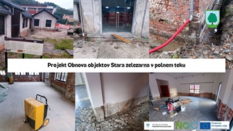 Obnova Stare železarne na Ravnah na Koroškem prinaša novo vsebino