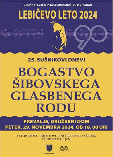 Bogastvo Šibovskega glasbenega rodu